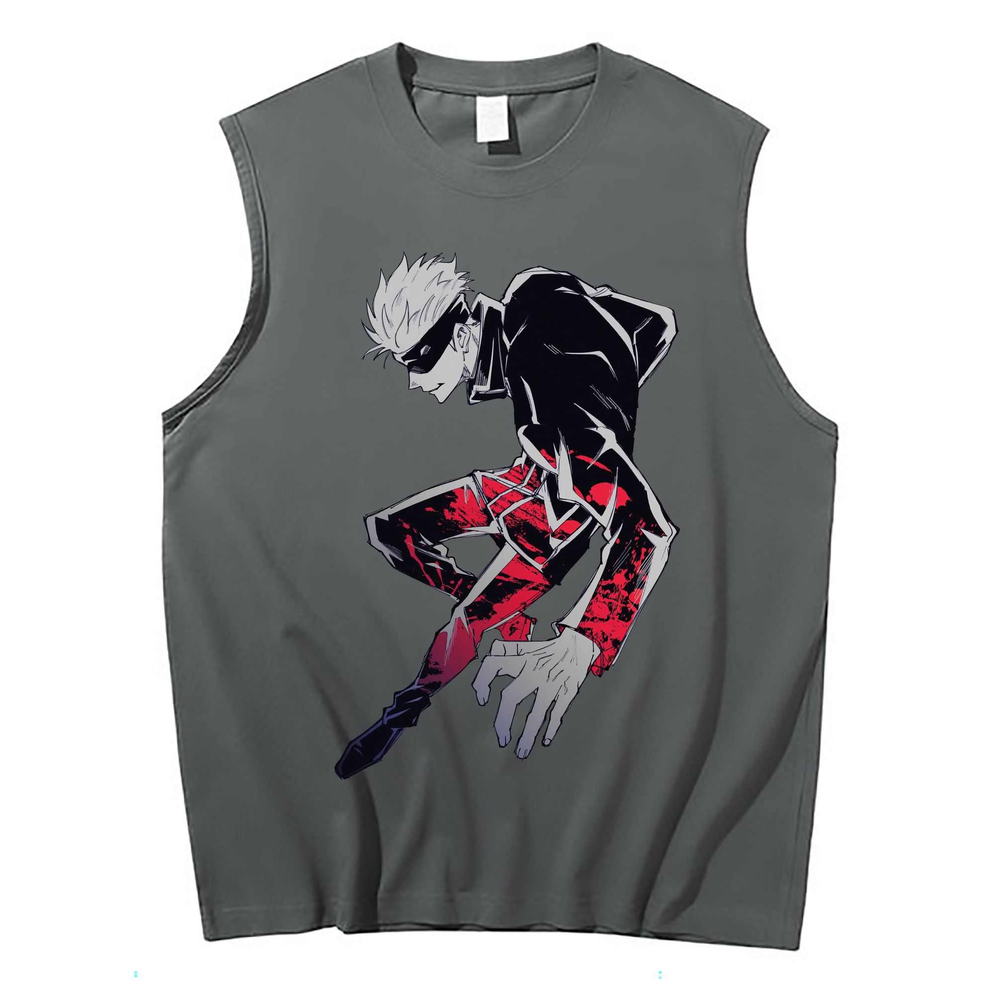 （画像用） 呪術廻戦 Jujutsu Kaisen コットン100％タンクトップ（フロントプリント）